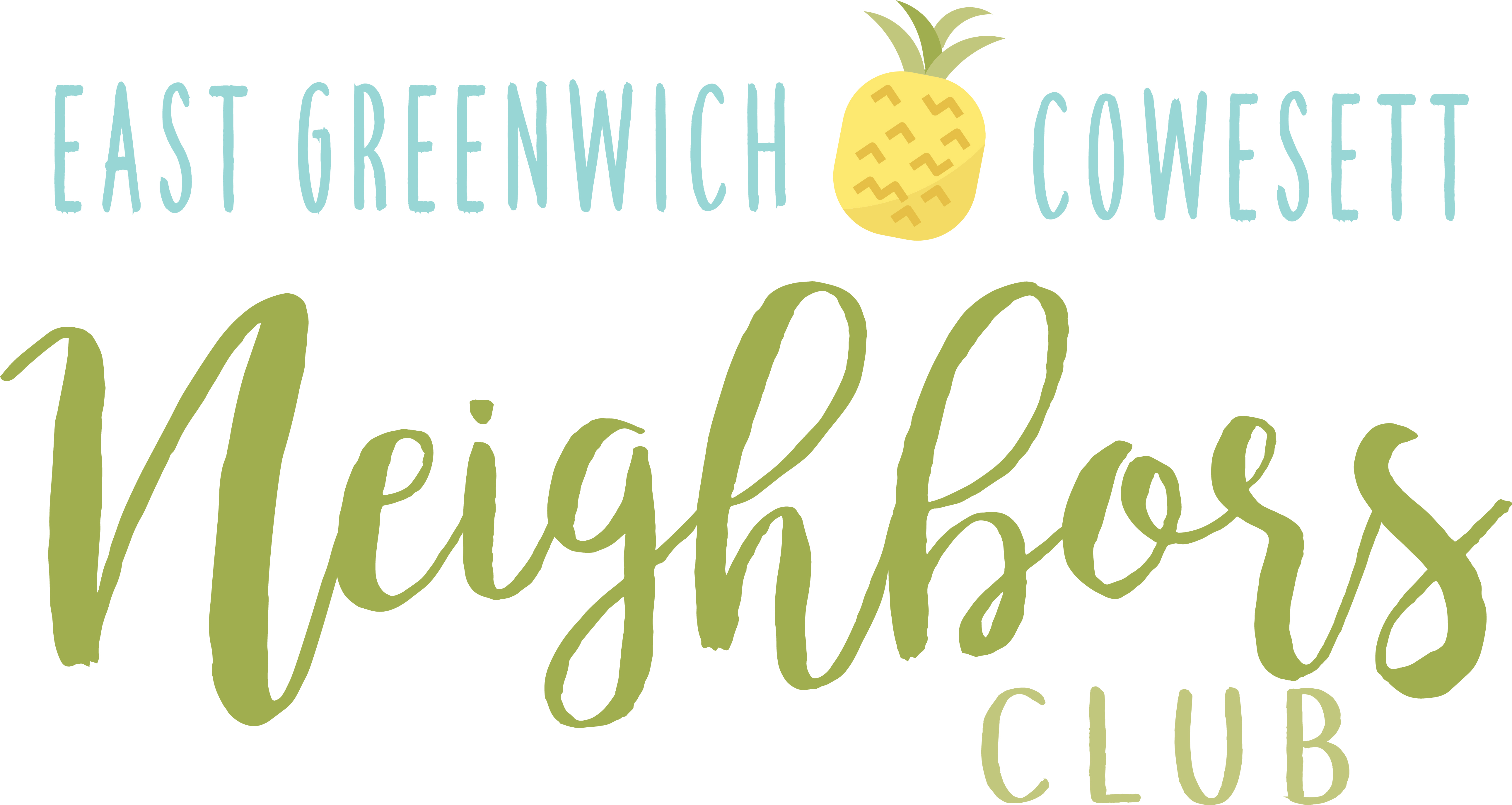 Logo for East Greenwich-Cowesett Neighbors Club